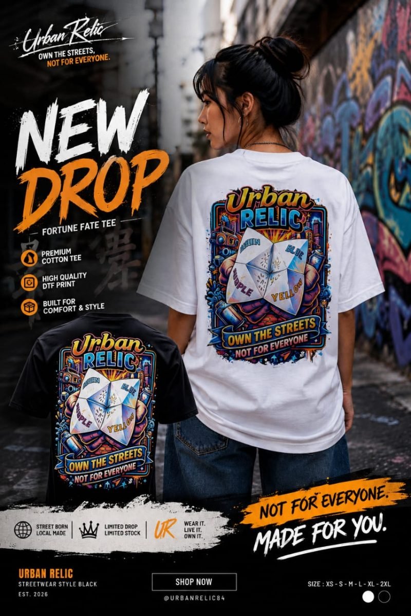 Urban Relic fortune and fate graphic shirt