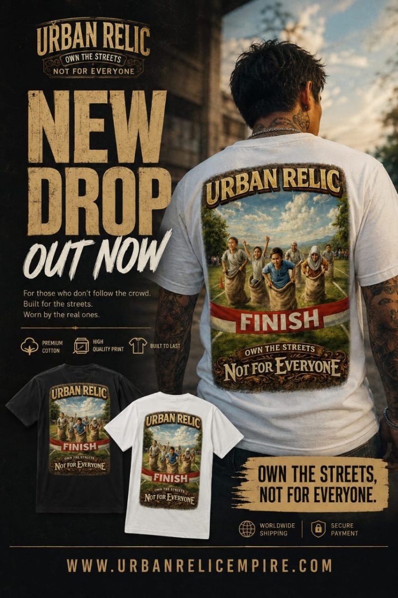 Urban Relic sack race white shirt